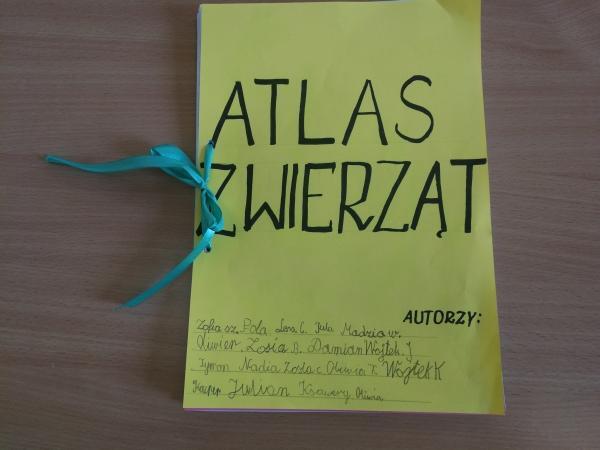 Projekt klasowy   ATLAS ZWIERZAT